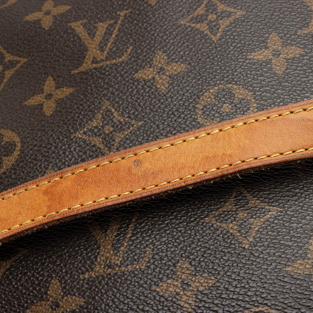 Louis Vuitton Monogram Canvas Odeon MM Shoulder Bag (SHF-22493)