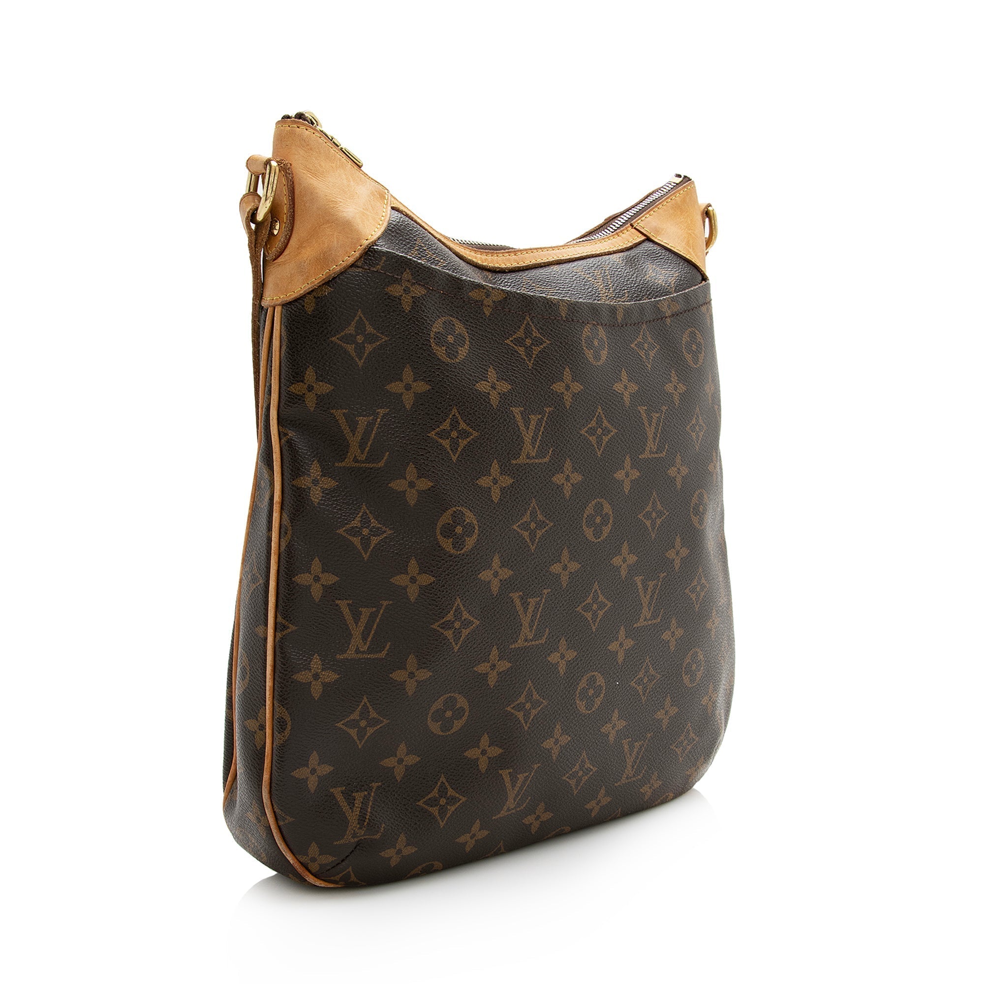 Louis Vuitton Monogram Canvas Odeon MM Shoulder Bag (SHF-22493)