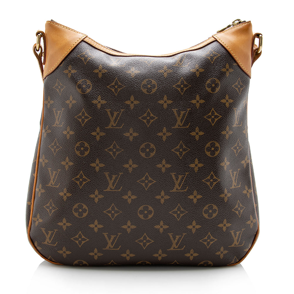 Louis Vuitton Monogram Canvas Odeon MM Shoulder Bag (SHF-85TFcL)