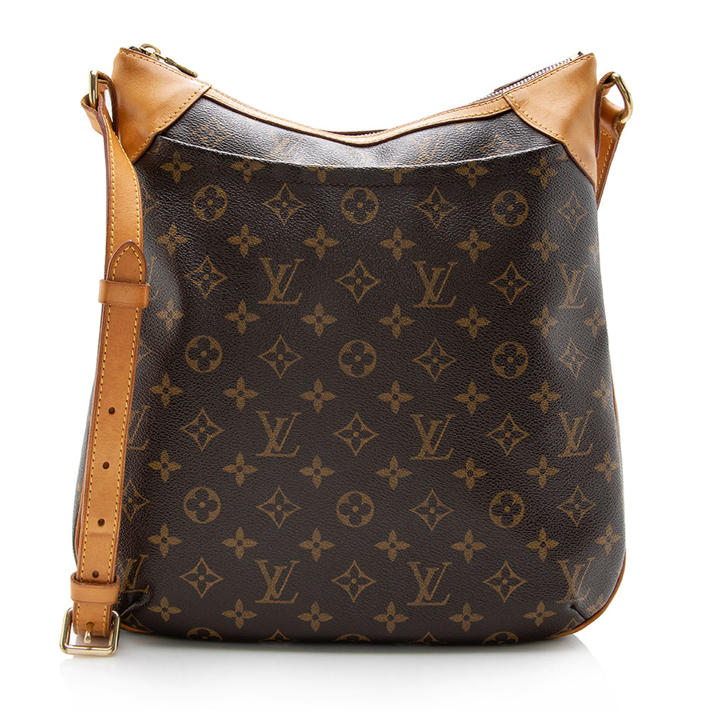 Louis Vuitton Monogram Canvas Odeon MM Shoulder Bag (SHF-85TFcL)