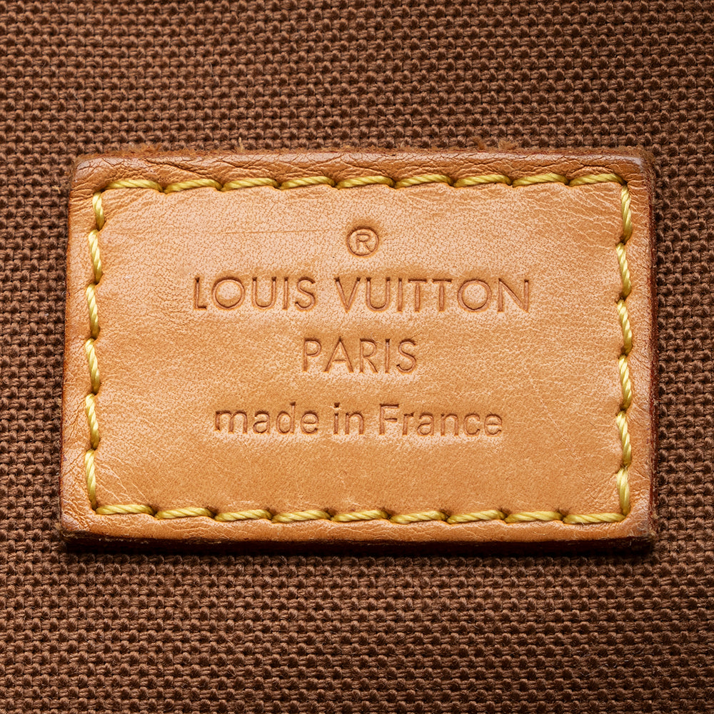 Louis Vuitton Monogram Canvas Odeon MM Shoulder Bag (SHF-85TFcL)