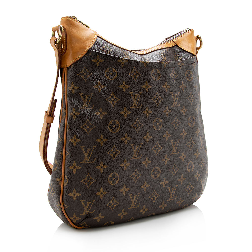 Louis Vuitton Monogram Canvas Odeon MM Shoulder Bag (SHF-85TFcL)