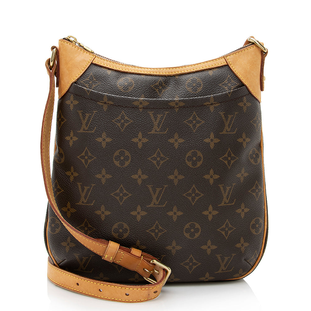 Louis Vuitton Monogram Canvas Odeon PM Shoulder Bag (SHF-21385)