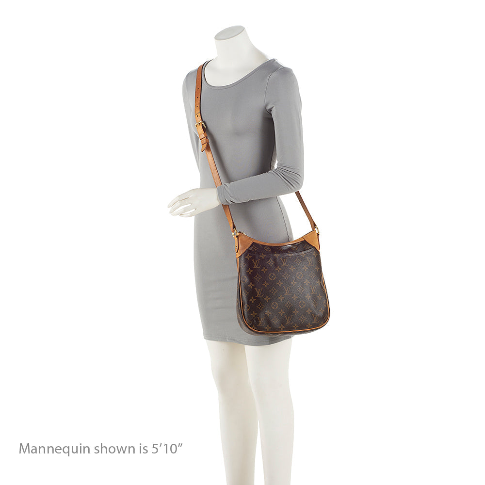 Louis Vuitton Monogram Canvas Odeon PM Shoulder Bag (SHF-21385)