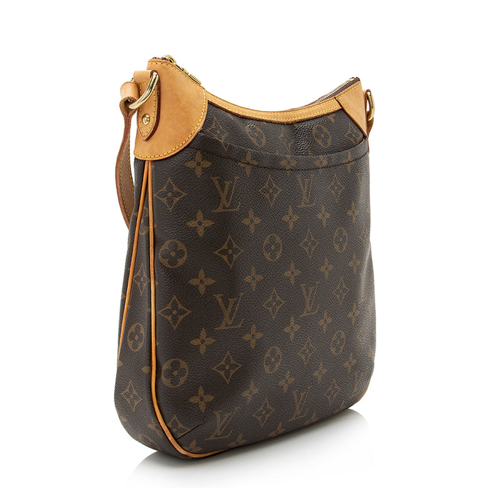 Louis Vuitton Monogram Canvas Odeon PM Shoulder Bag (SHF-21385)
