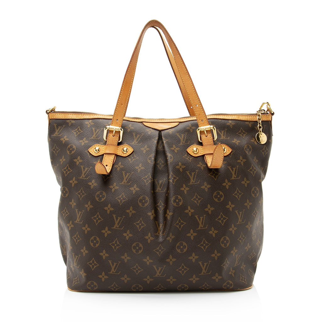 Louis Vuitton Monogram Canvas Palermo GM Tote (SHF-23170)