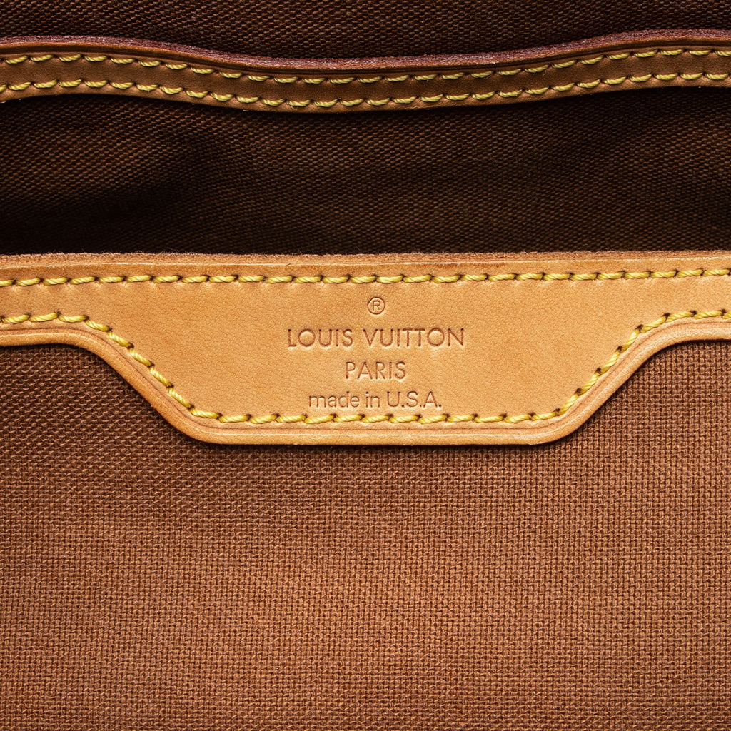 Louis Vuitton Monogram Canvas Palermo GM Tote (SHF-23170)