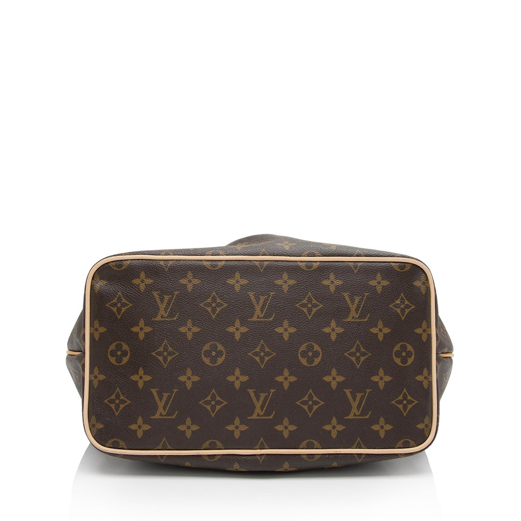 Louis Vuitton Monogram Canvas Palermo PM Tote (SHF-7STe5d)