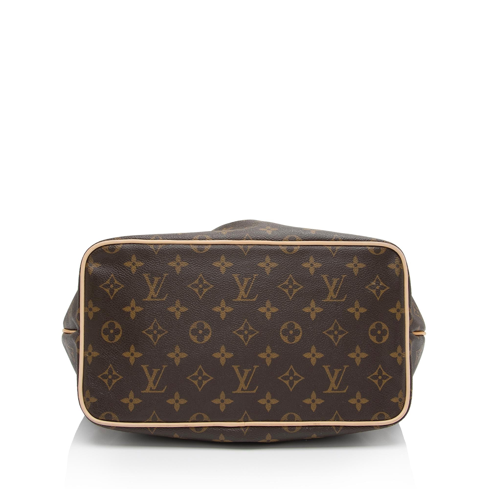 Louis Vuitton Monogram Canvas Palermo PM Tote (SHF-7STe5d)