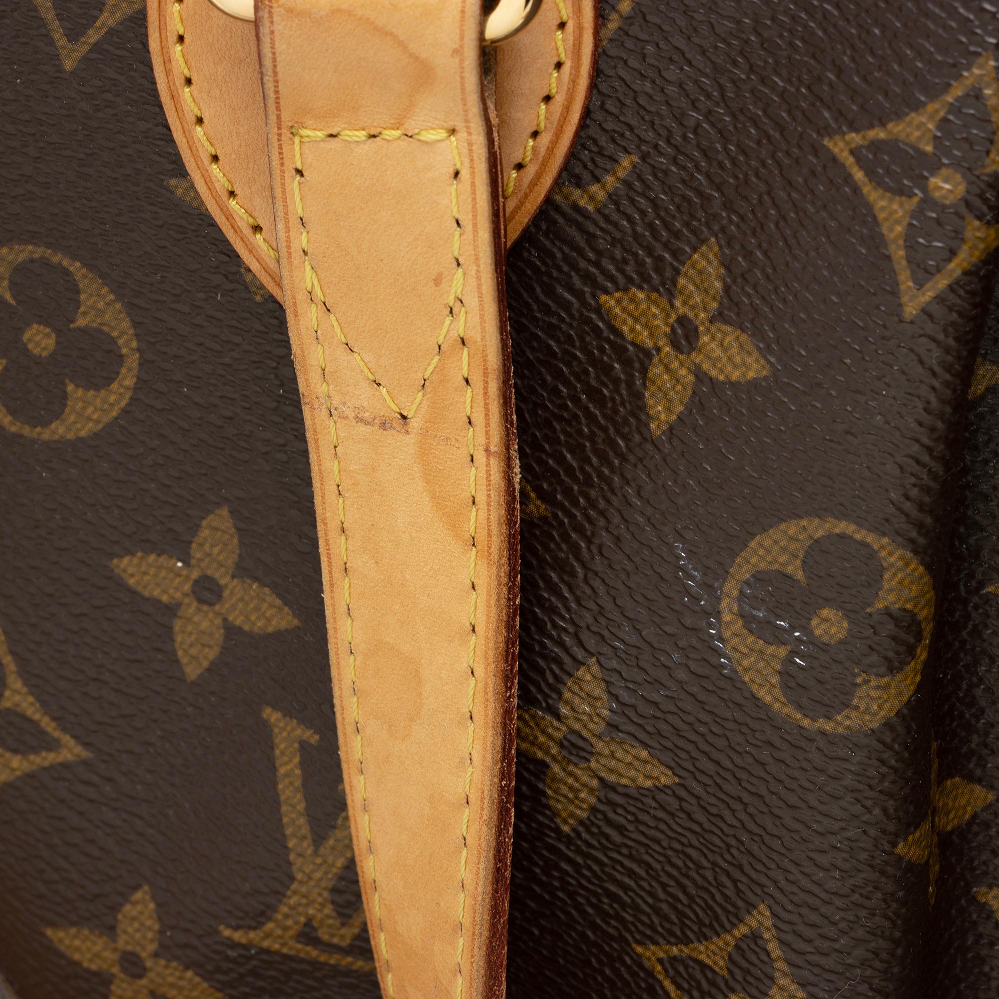 Louis Vuitton Monogram Canvas Palermo PM Tote (SHF-7STe5d)