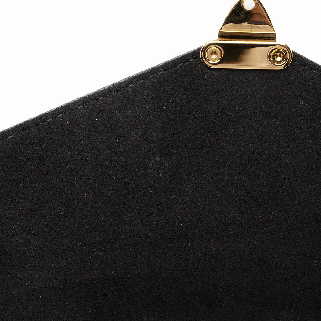 Louis Vuitton Monogram Canvas Pallas Chain Shoulder Bag (SHF-qUvRo1)