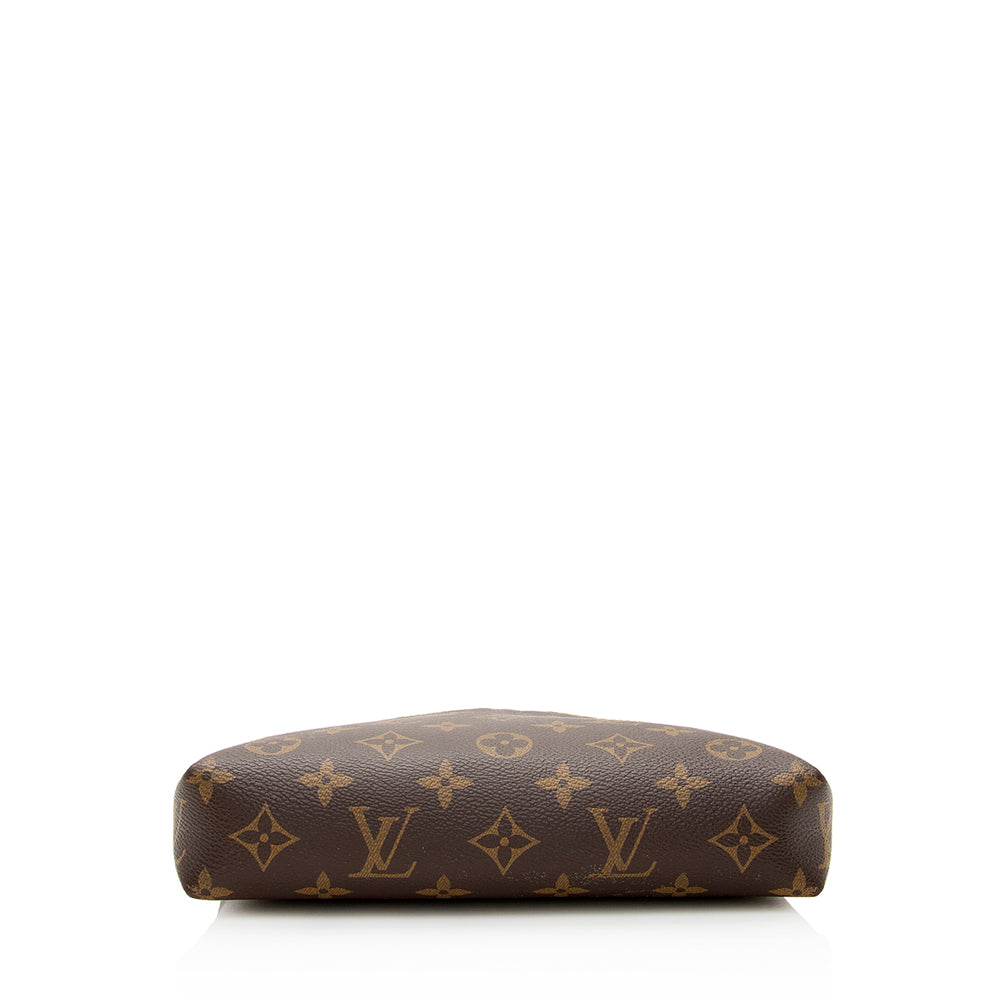 Louis Vuitton Monogram Canvas Pallas Clutch (SHF-21789)