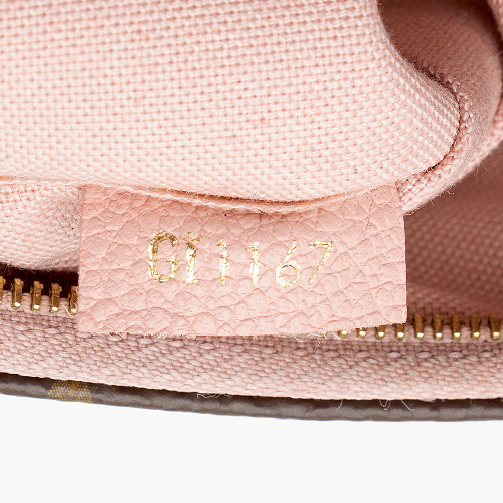 Louis Vuitton Monogram Canvas Pallas Clutch (SHF-21789)