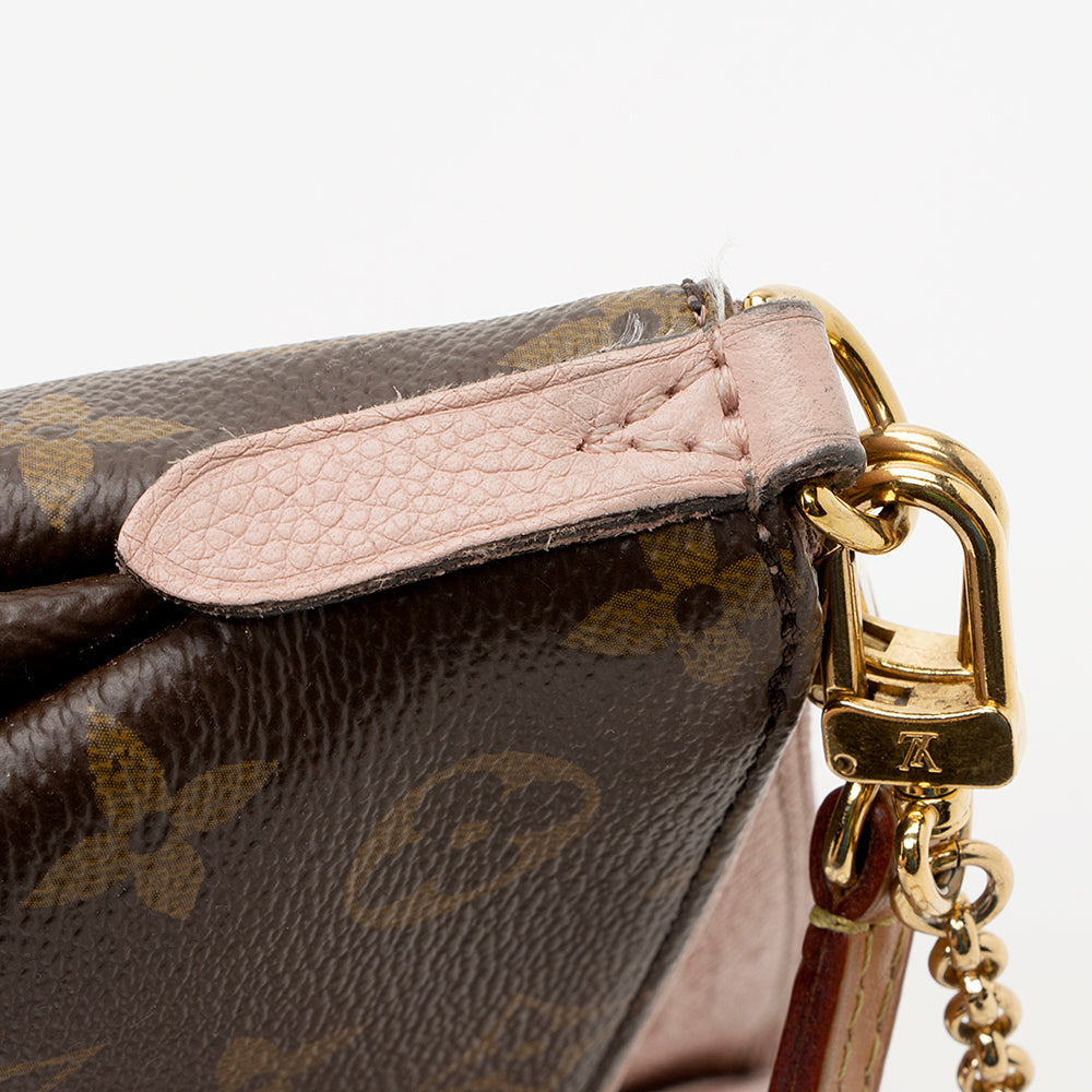 Louis Vuitton Monogram Canvas Pallas Clutch (SHF-21789)