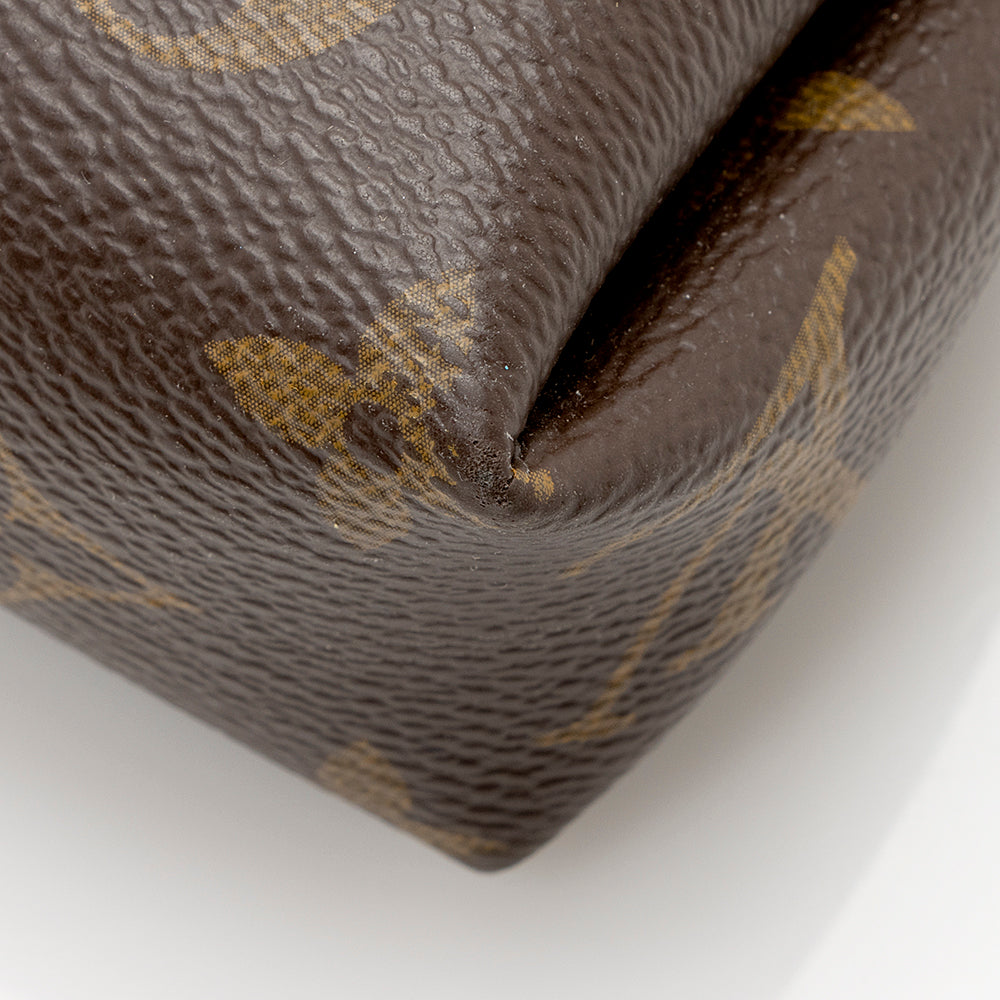 Louis Vuitton Monogram Canvas Pallas Clutch (SHF-21789)