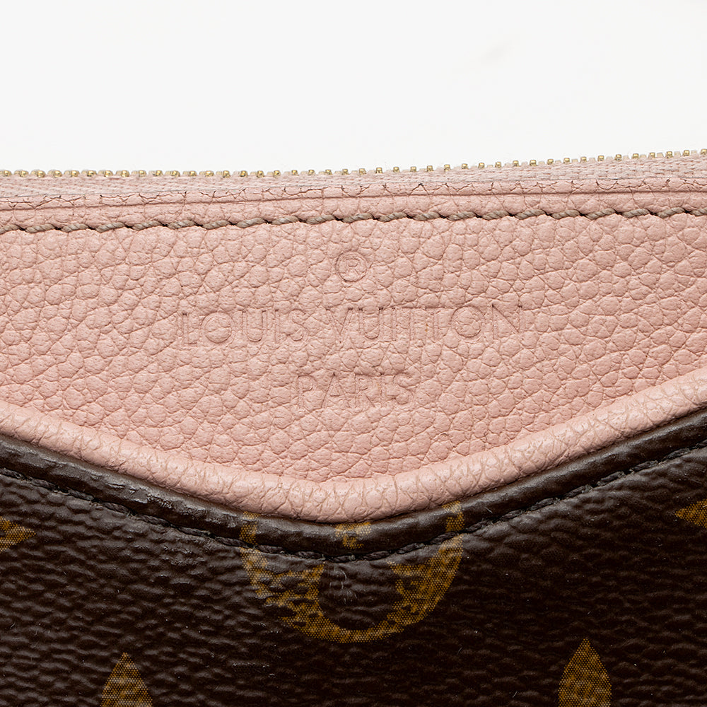 Louis Vuitton Monogram Canvas Pallas Clutch (SHF-21789)
