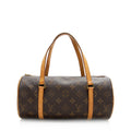 Louis Vuitton Monogram Canvas Papillon 26 Satchel - FINAL SALE (SHF-20326)