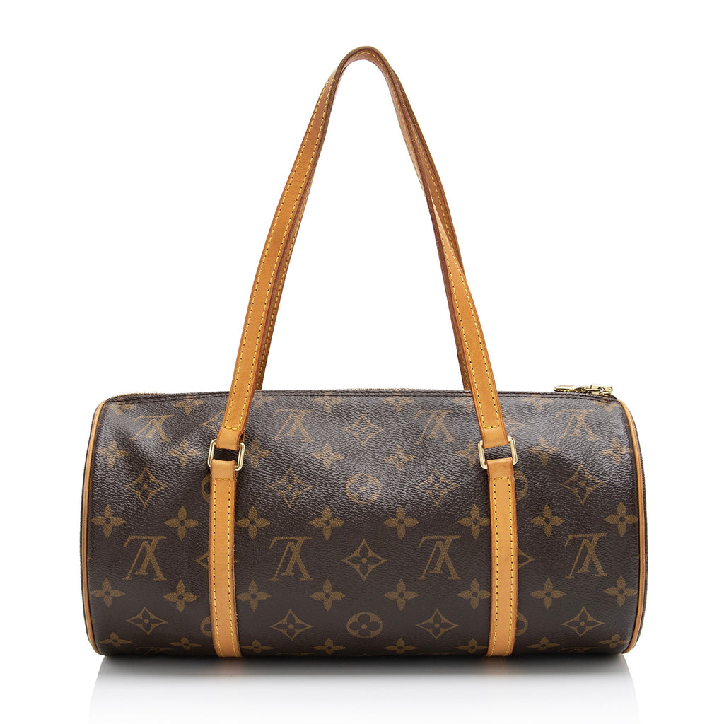 Louis Vuitton Monogram Canvas Papillon 30 Satchel (SHF-23596)