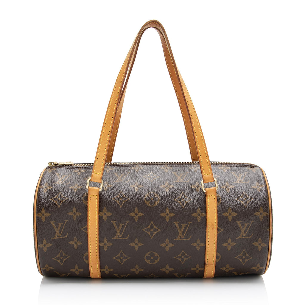 Louis Vuitton Monogram Canvas Papillon 30 Satchel (SHF-23596)