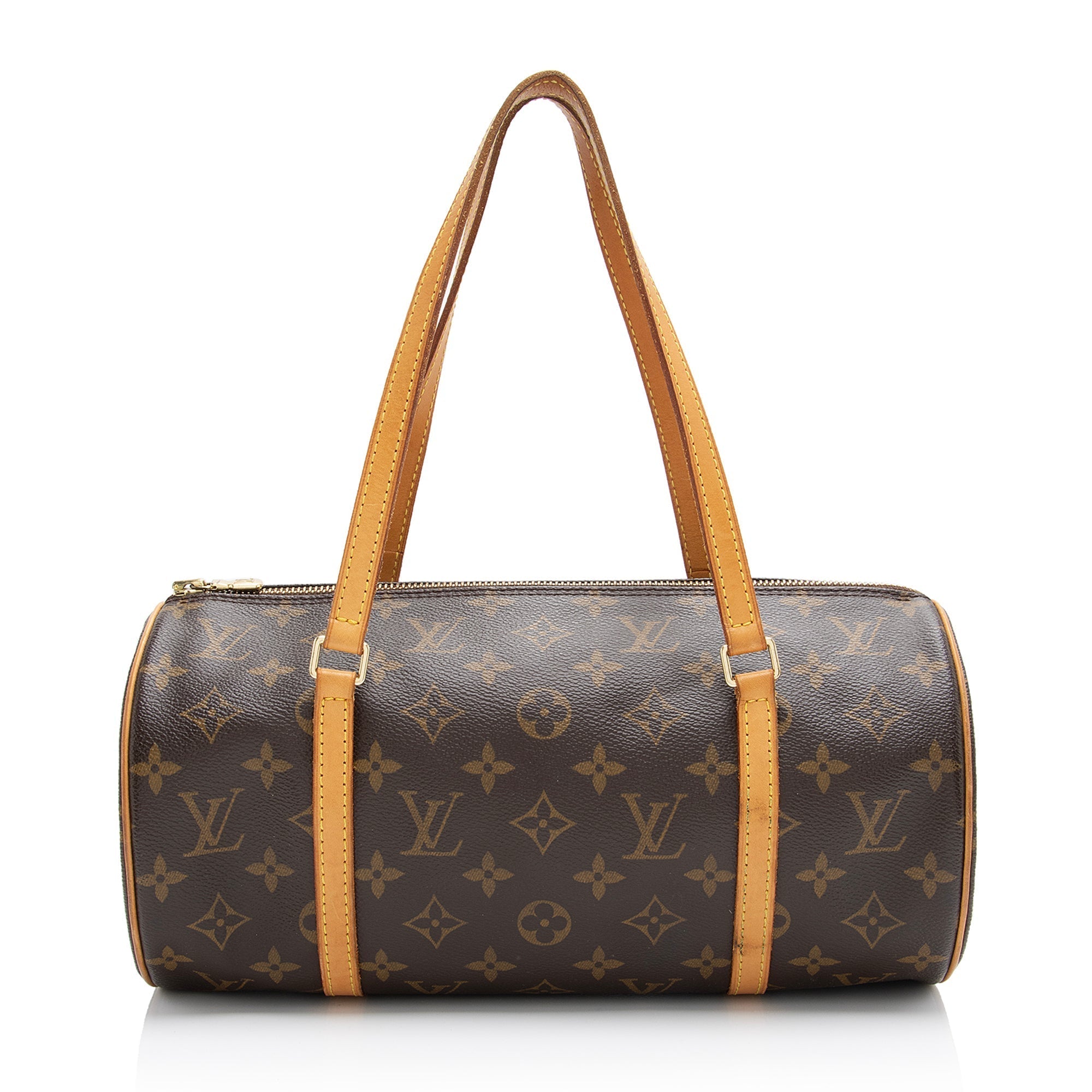 Louis Vuitton Monogram Canvas Papillon 30 Satchel (SHF-23596)