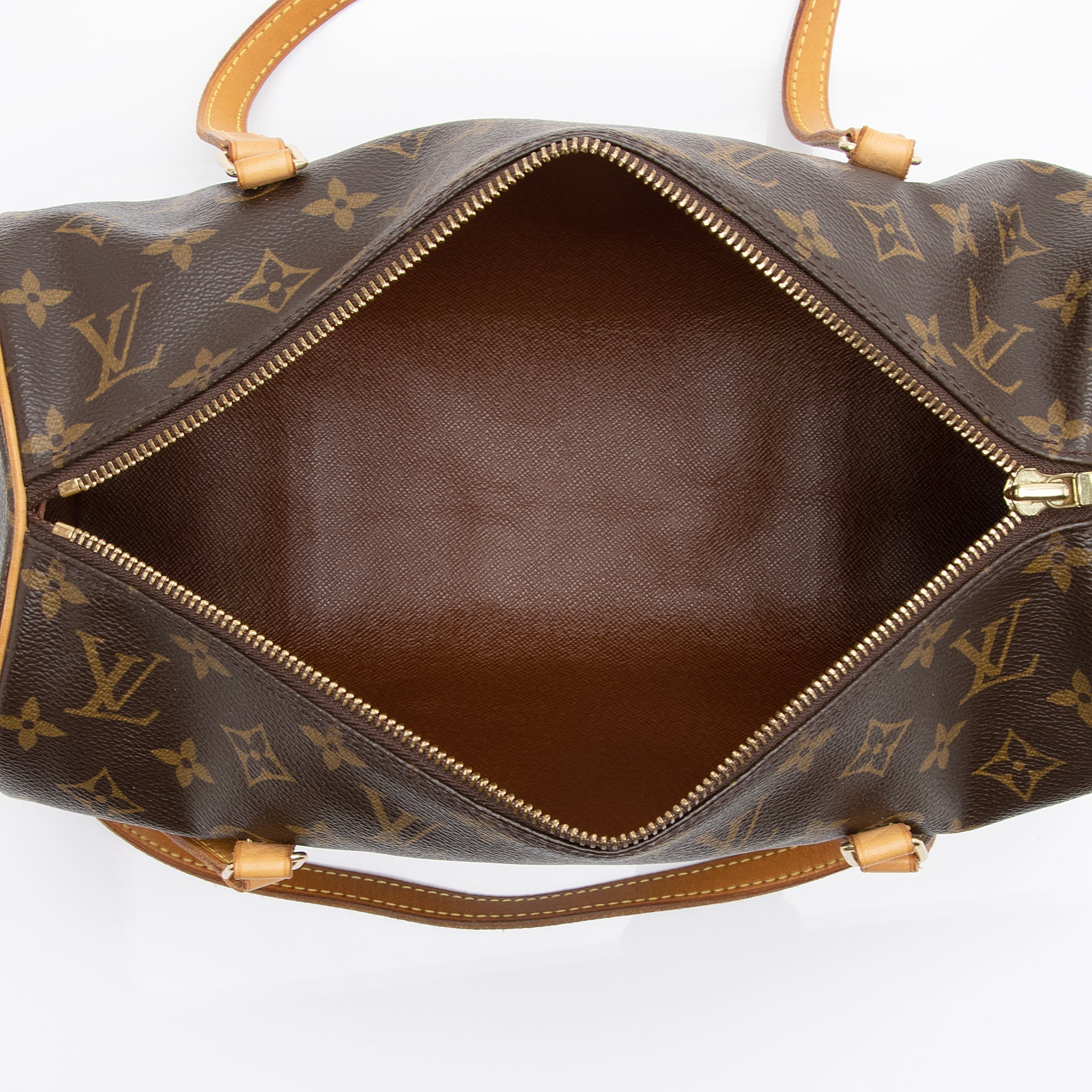 Louis Vuitton Monogram Canvas Papillon 30 Satchel (SHF-23596)