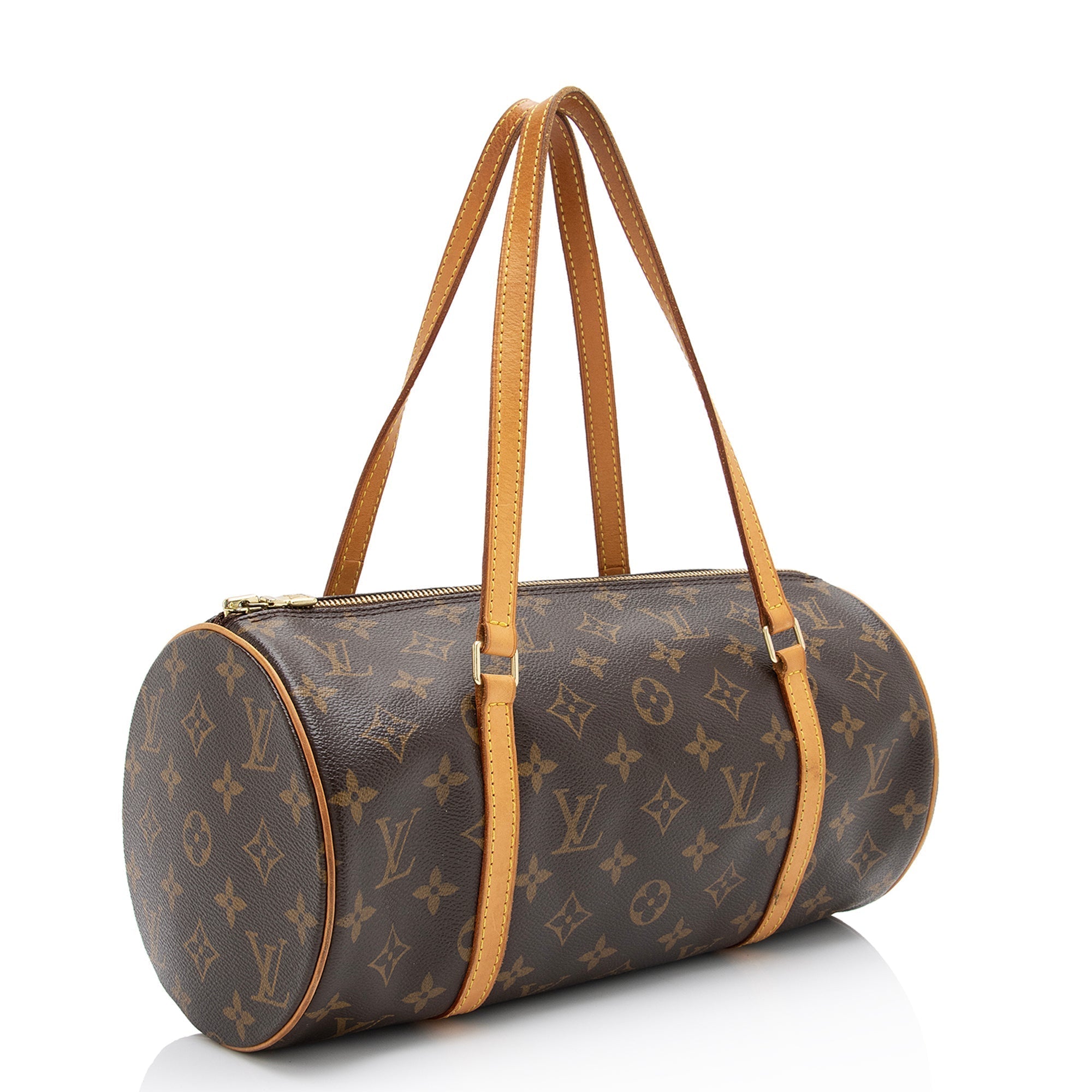 Louis Vuitton Monogram Canvas Papillon 30 Satchel (SHF-23596)