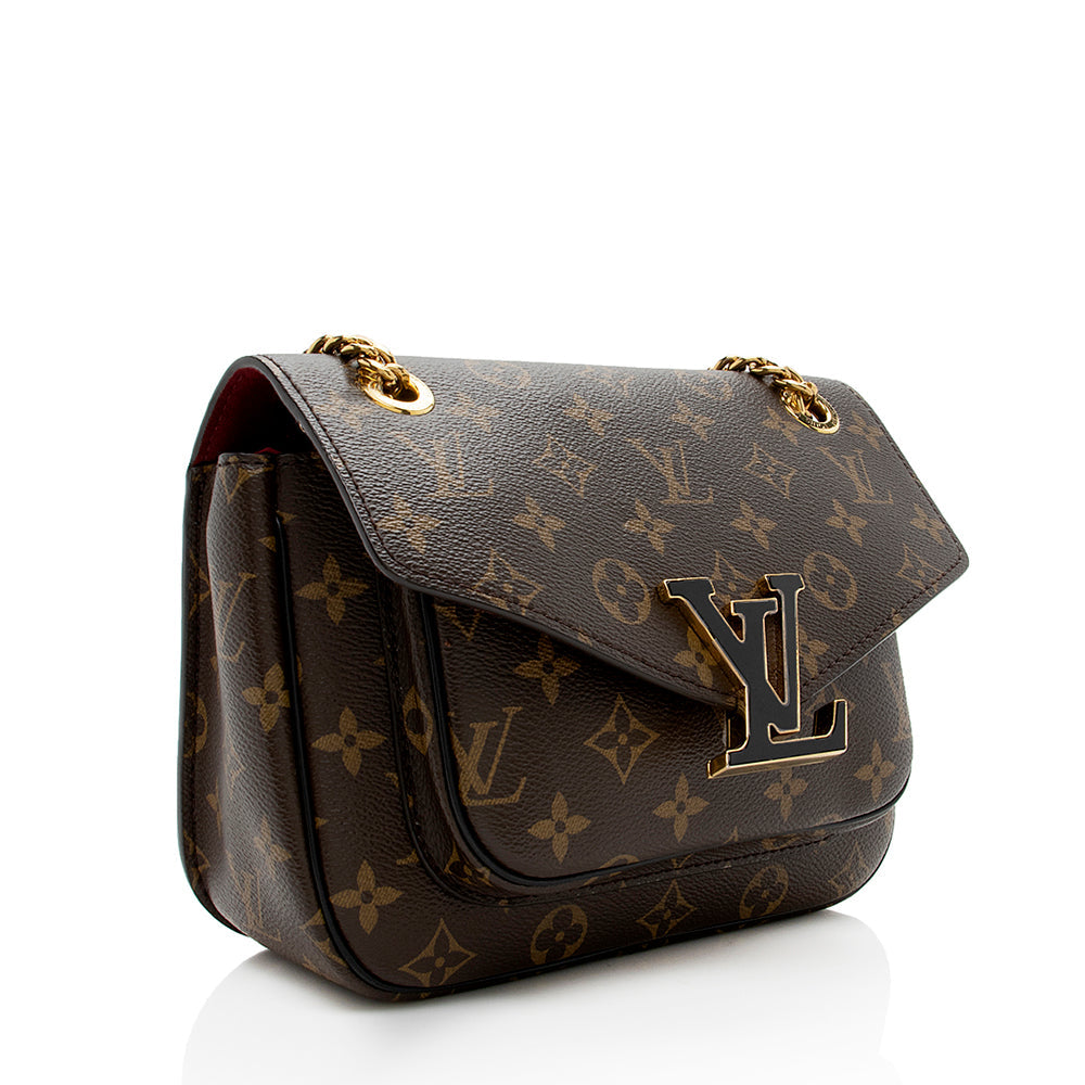 Louis Vuitton Monogram Canvas Passy Shoulder Bag (SHF-1Zp75H)