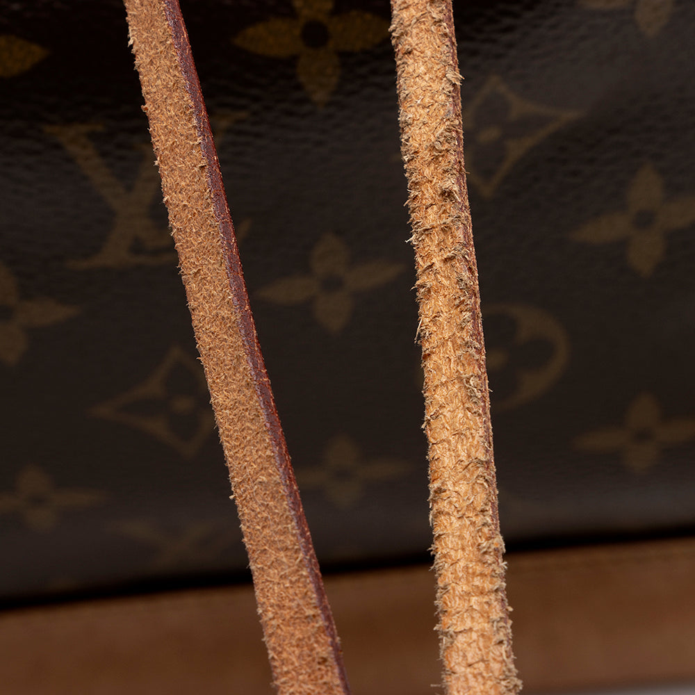 Louis Vuitton Monogram Canvas Petit Noe NM Shoulder Bag (SHF-22012)