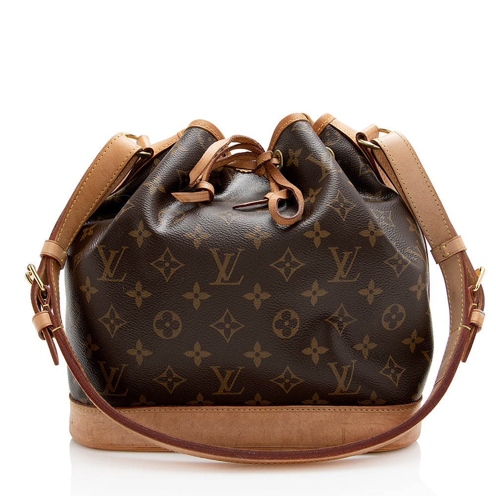Louis Vuitton Monogram Canvas Petit Noe NM Shoulder Bag (SHF-22012)