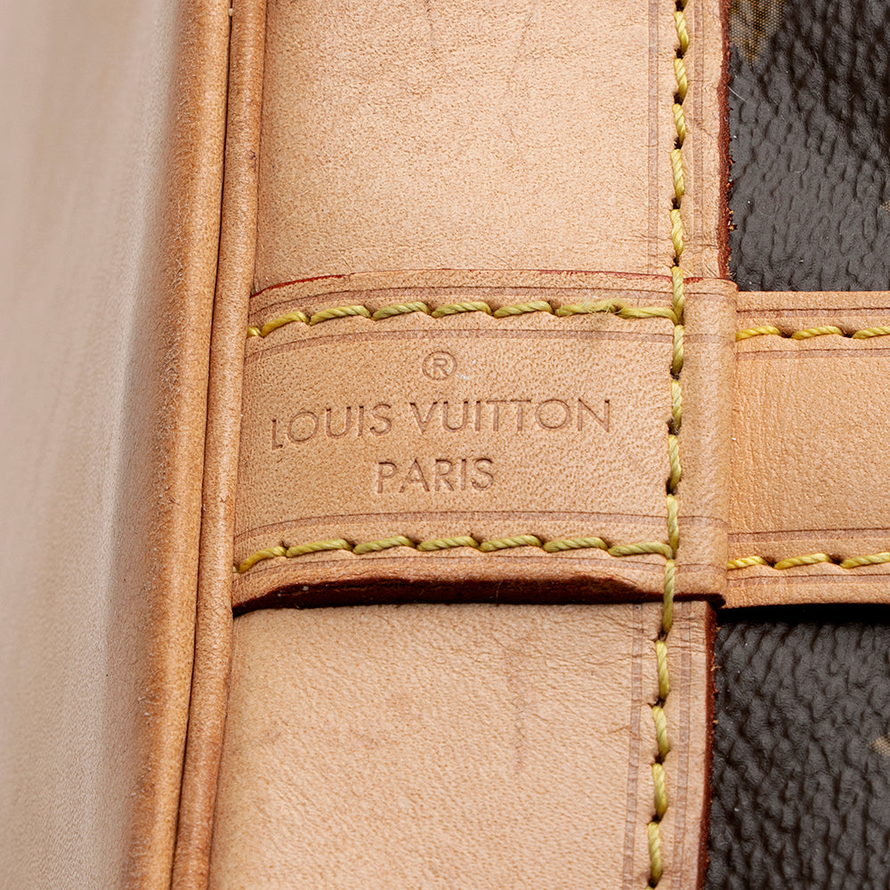 Louis Vuitton Monogram Canvas Petit Noe NM Shoulder Bag (SHF-22012)
