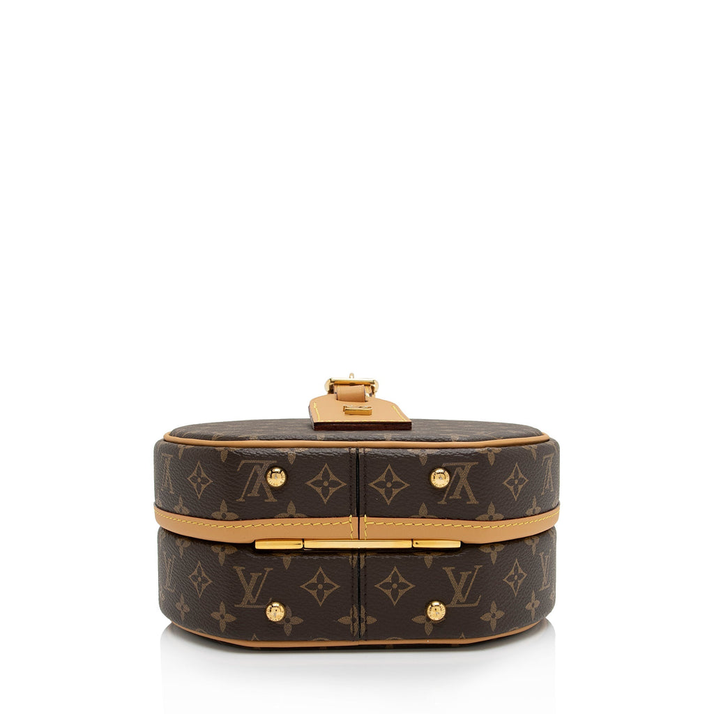 Louis Vuitton Monogram Canvas Petite Boite Chapeau Shoulder Bag (SHF-sX1t9Q)