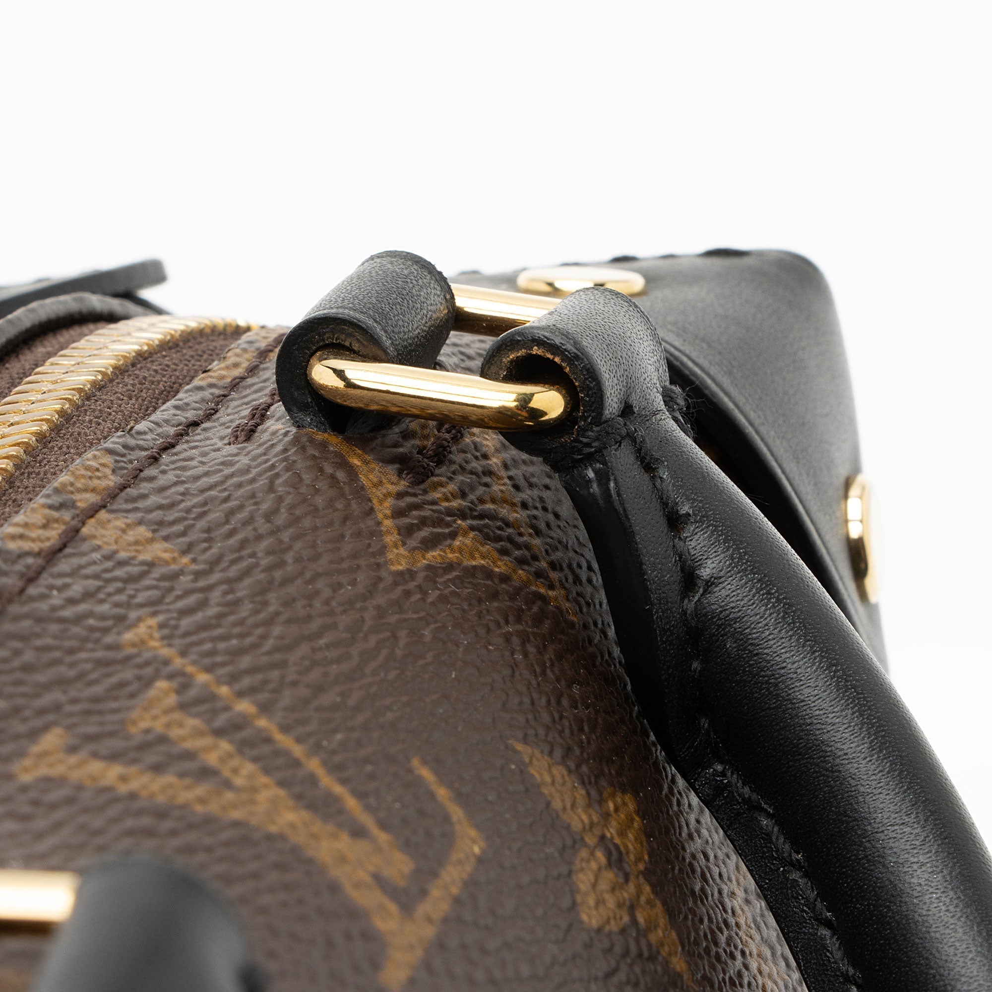 Louis Vuitton Monogram Canvas Petite Malle Souple Satchel (SHF-PE9Wsi)