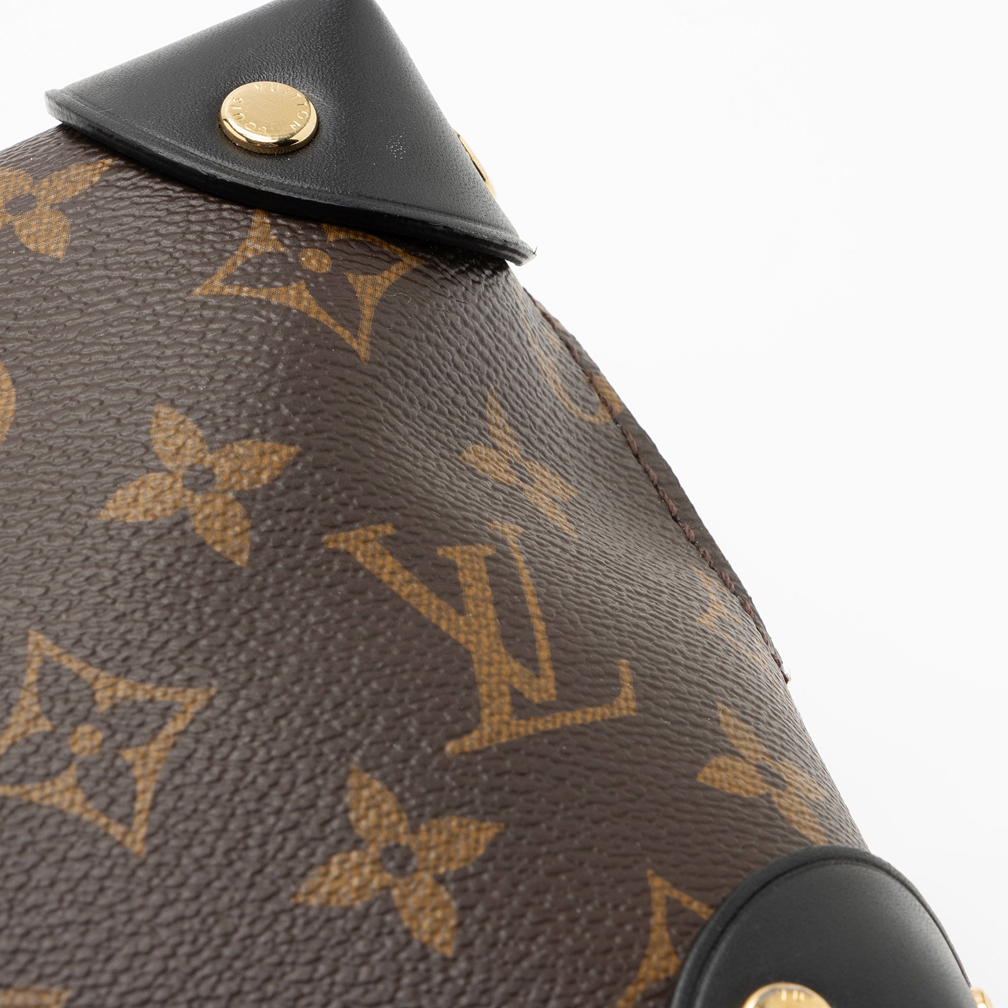 Louis Vuitton Monogram Canvas Petite Malle Souple Satchel (SHF-PE9Wsi)