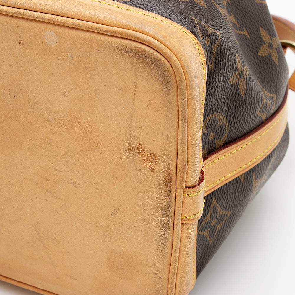 Louis Vuitton Monogram Canvas Petite Noe Shoulder Bag (SHF-18825)