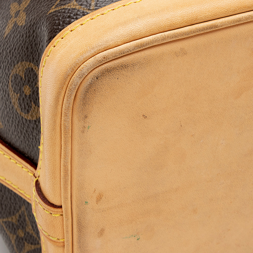 Louis Vuitton Monogram Canvas Petite Noe Shoulder Bag (SHF-18825)
