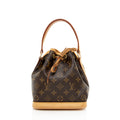 Louis Vuitton Monogram Canvas Petite Noe Shoulder Bag (SHF-18825)