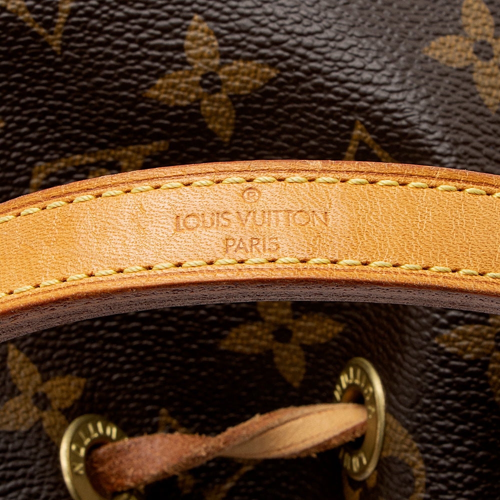 Louis Vuitton Monogram Canvas Petite Noe Shoulder Bag (SHF-18825)