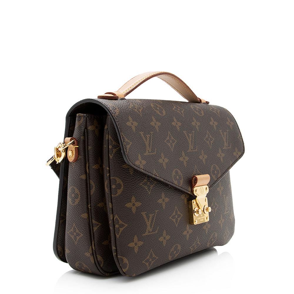 Louis Vuitton Monogram Canvas Pochette Metis Shoulder Bag (SHF-20938)