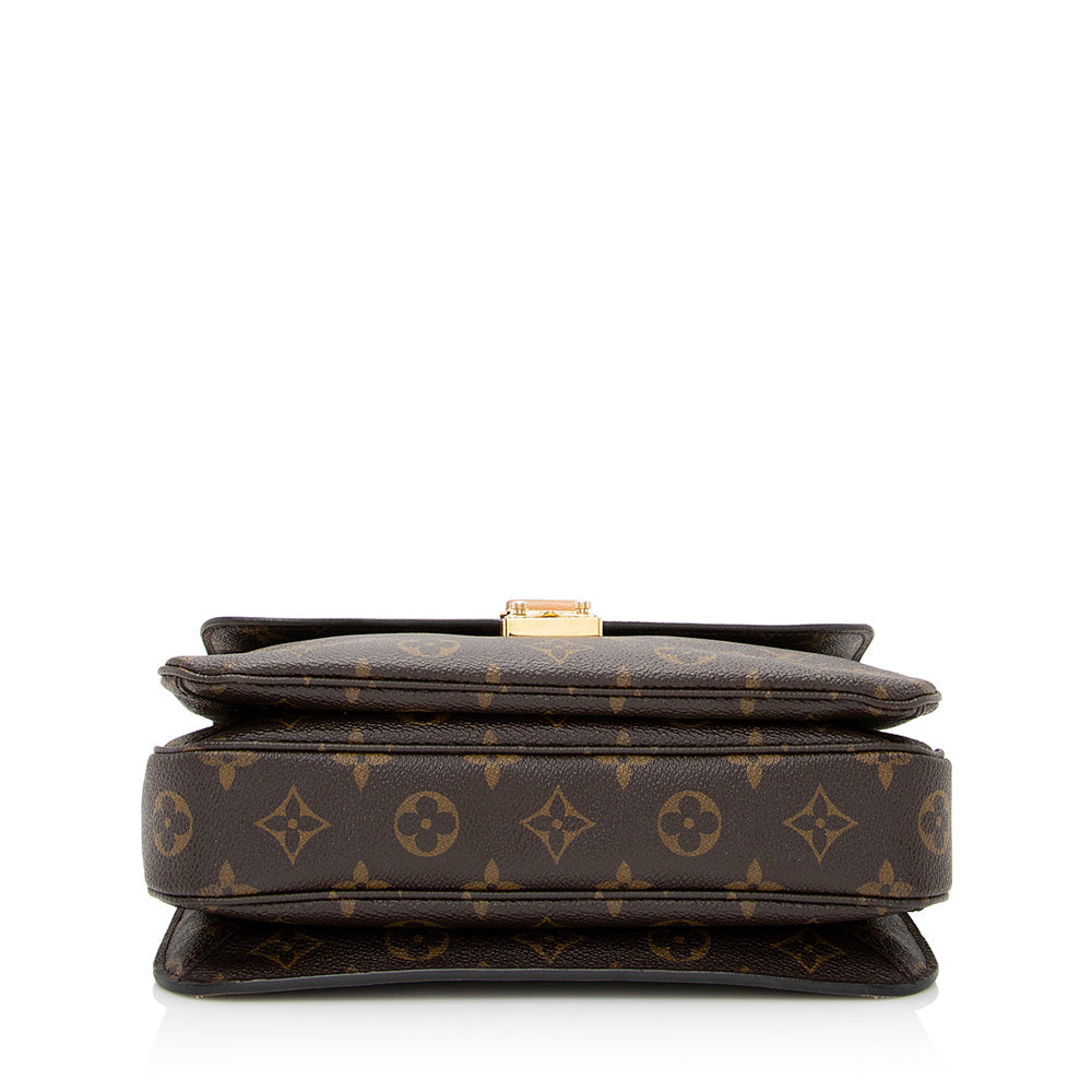 Louis Vuitton Monogram Canvas Pochette Metis Shoulder Bag (SHF-21682)