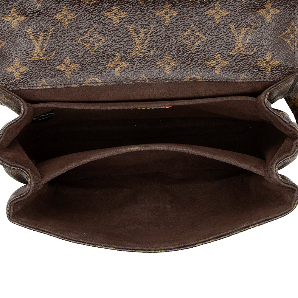 Louis Vuitton Monogram Canvas Pochette Metis Shoulder Bag (SHF-21682)