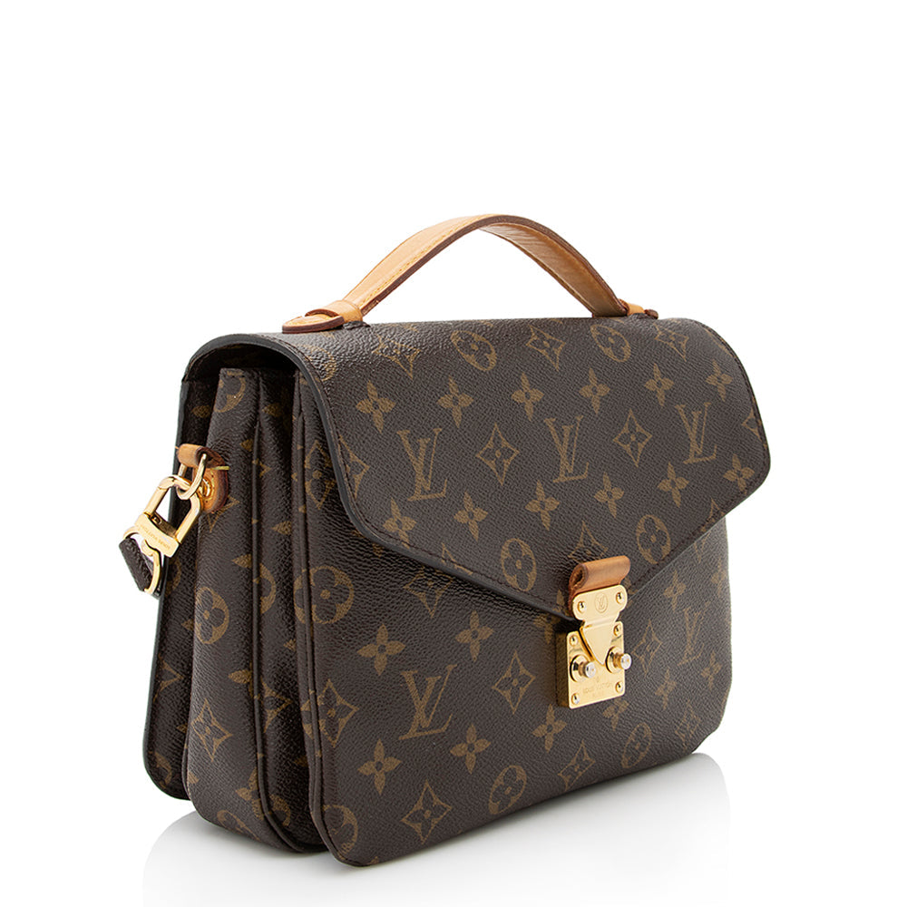 Louis Vuitton Monogram Canvas Pochette Metis Shoulder Bag (SHF-21682)