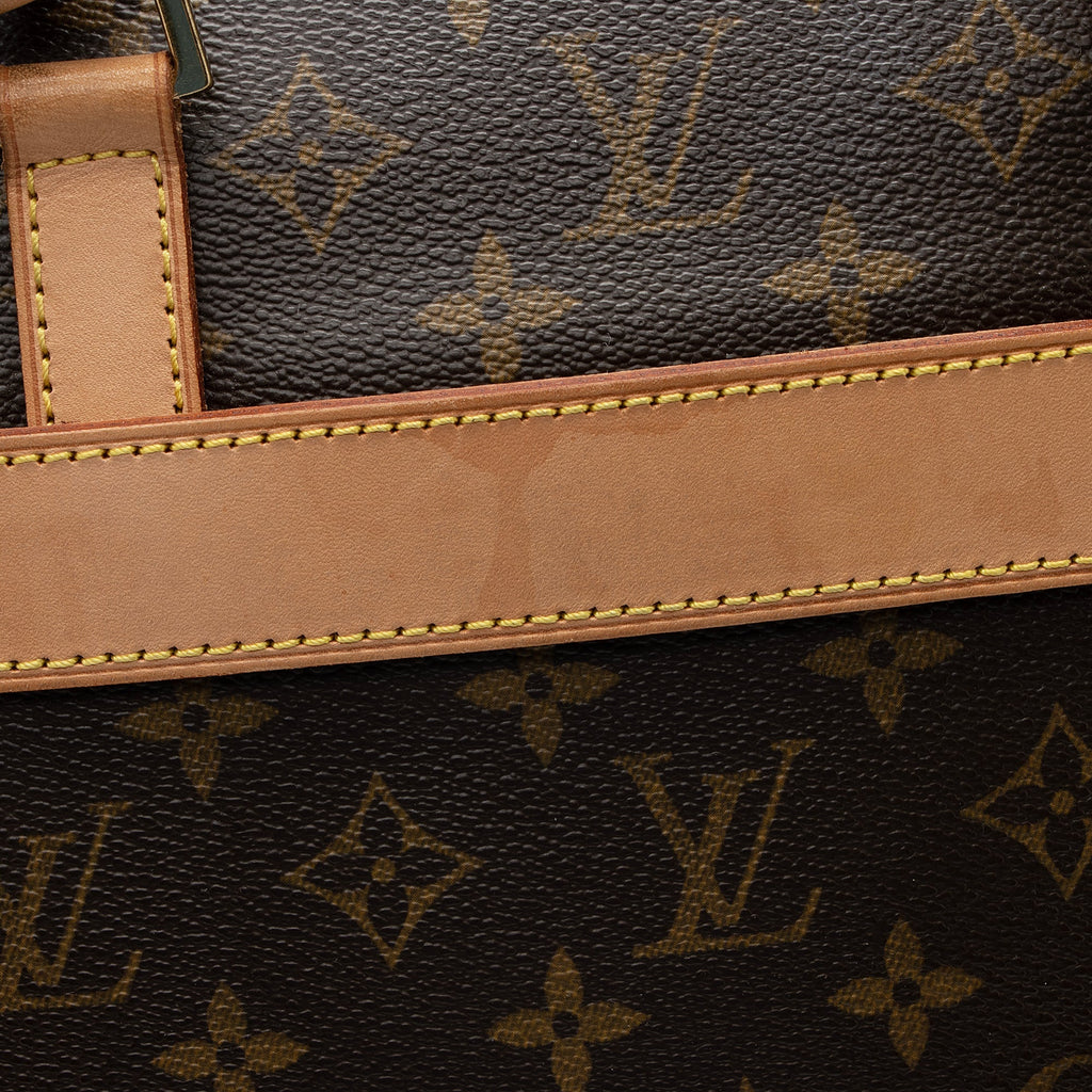 Louis Vuitton Monogram Canvas Porte Documents Pegase Soft Briefcase (SHF-22705)
