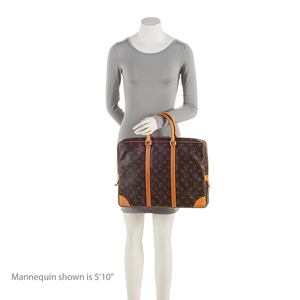 Louis Vuitton Vintage Monogram Canvas Porte Documents Voyage Bag