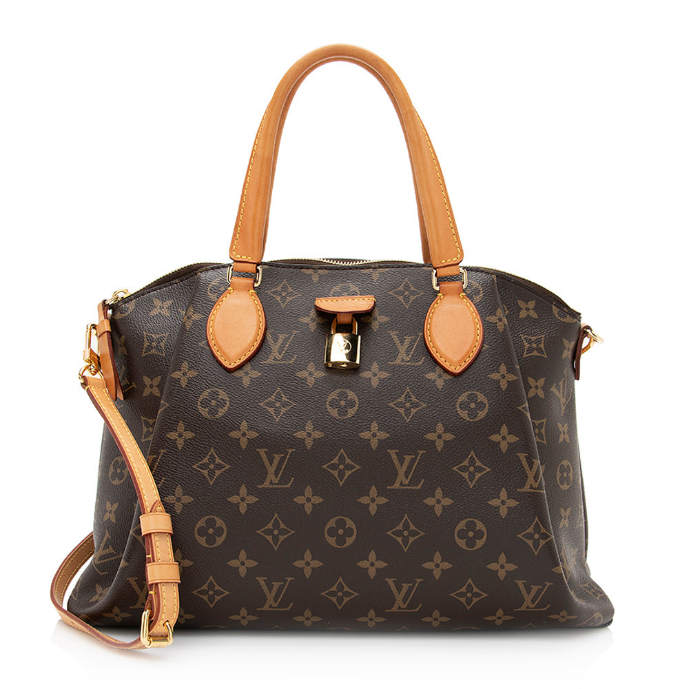 Louis Vuitton Monogram Canvas Rivoli MM Tote (SHF-20473)