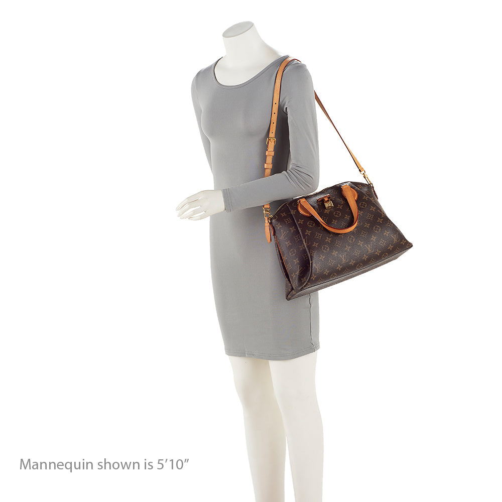 Louis Vuitton Monogram Canvas Rivoli MM Tote (SHF-20473)