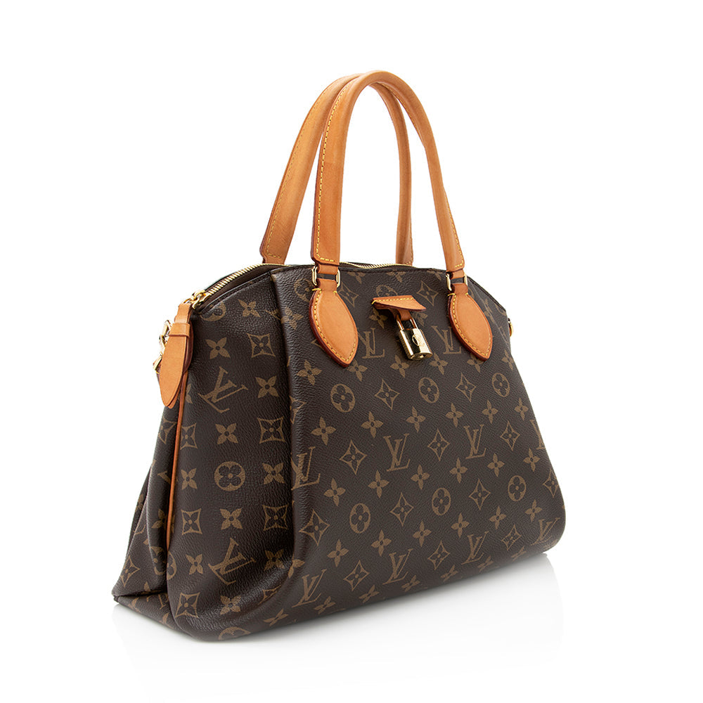 Louis Vuitton Monogram Canvas Rivoli MM Tote (SHF-20473)
