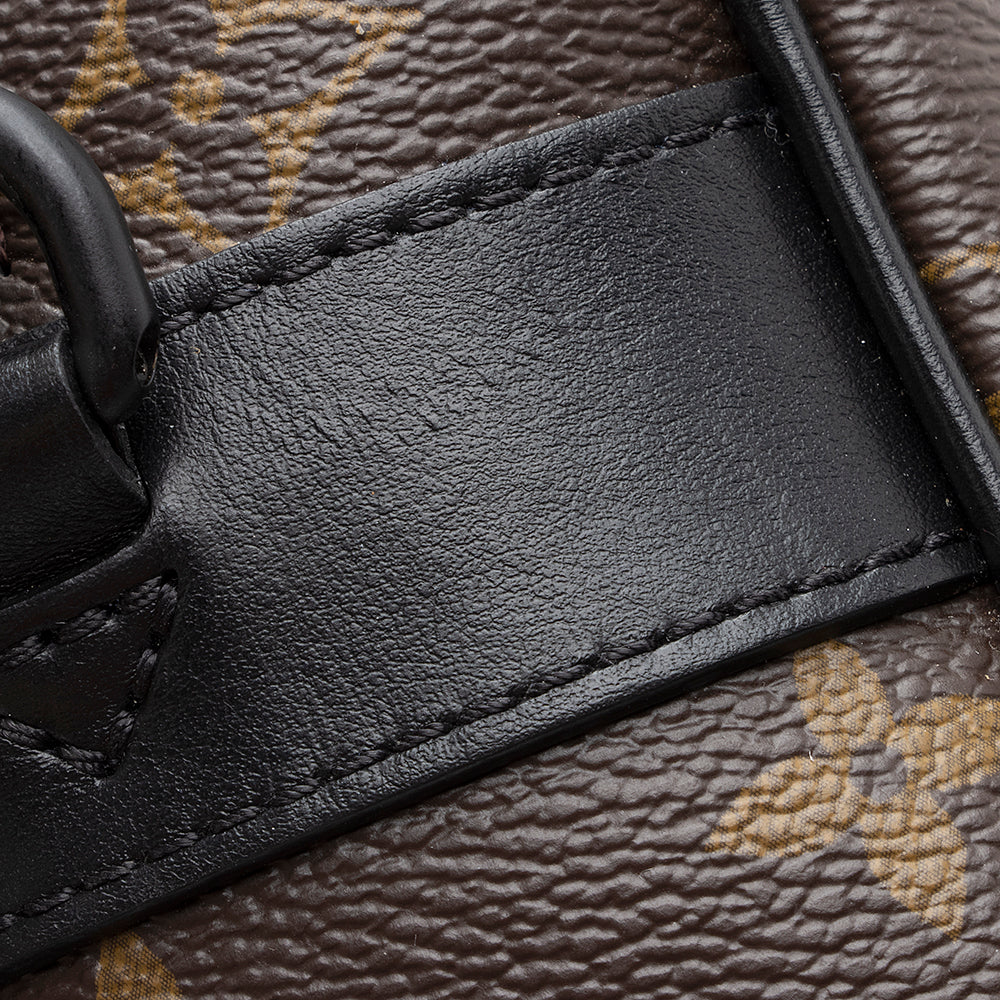 Louis Vuitton Monogram Canvas S Lock Messenger Bag (SHF-20669)
