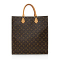 Louis Vuitton Monogram Canvas Sac Plat Tote (SHF-20594)