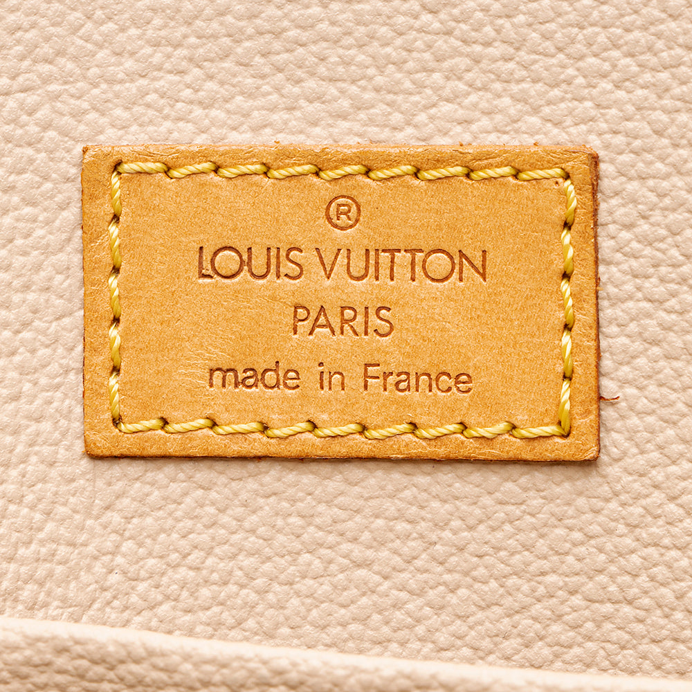 Louis Vuitton Monogram Canvas Sac Plat Tote (SHF-20594)