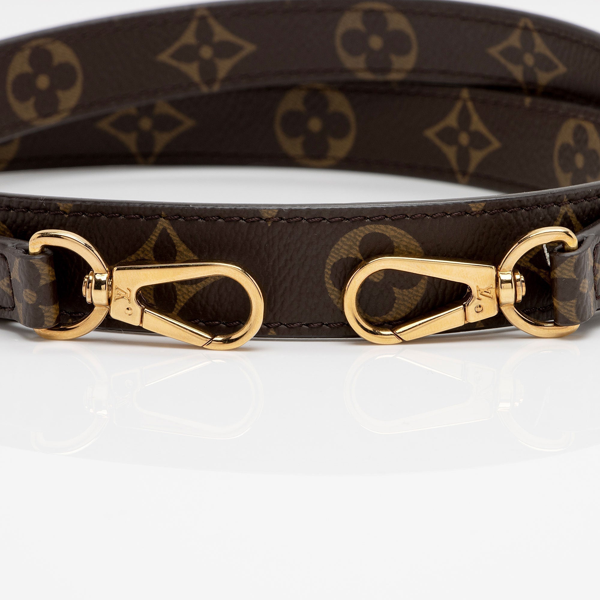 Louis Vuitton Monogram Canvas Shoulder Strap (SHF-lWO2Ml)